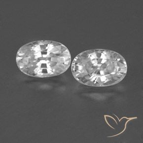 Shop natural 1.67ct クリアホワイト ジルコン gems, 楕円形, from カンボジア at GemSelect. In stock, global shipping!
