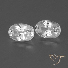 Shop natural 1.67ct クリアホワイト ジルコン gems, 楕円形, from カンボジア at GemSelect. In stock, global shipping!