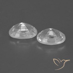 Shop natural 1.67ct クリアホワイト ジルコン gems, 楕円形, from カンボジア at GemSelect. In stock, global shipping!