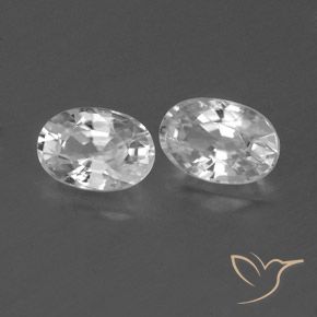 Shop natural 1.59ct クリアホワイト ジルコン gems, 楕円形, from カンボジア at GemSelect. In stock, global shipping!