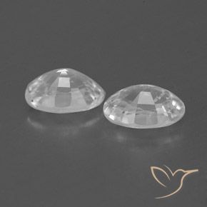 Shop natural 1.59ct クリアホワイト ジルコン gems, 楕円形, from カンボジア at GemSelect. In stock, global shipping!