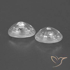 Shop natural 1.77ct クリアホワイト ジルコン gems, 楕円形, from カンボジア at GemSelect. In stock, global shipping!