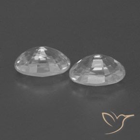 Shop natural 1.70ct クリアホワイト ジルコン gems, 楕円形, from カンボジア at GemSelect. In stock, global shipping!