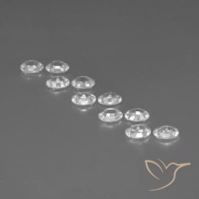 Shop natural 7.24ct クリアホワイト ジルコン gems, 楕円形, from カンボジア at GemSelect. In stock, global shipping!