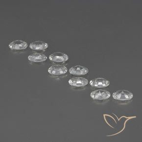 Shop natural 6.52ct クリアホワイト ジルコン gems, 楕円形, from カンボジア at GemSelect. In stock, global shipping!