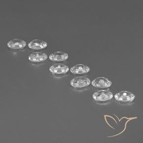 Shop natural 6.85ct ホワイト ジルコン gems, 楕円形, from カンボジア at GemSelect. In stock, global shipping!