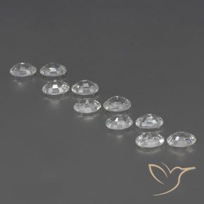Shop natural 7.49ct ホワイト ジルコン gems, 楕円形, from カンボジア at GemSelect. In stock, global shipping!