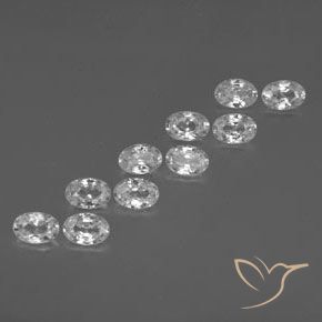 Shop natural 6.88ct ホワイト ジルコン gems, 楕円形, from カンボジア at GemSelect. In stock, global shipping!