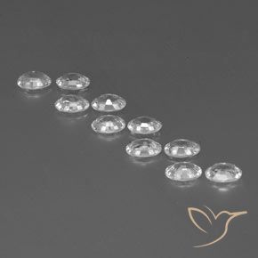 Shop natural 6.88ct ホワイト ジルコン gems, 楕円形, from カンボジア at GemSelect. In stock, global shipping!