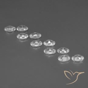 Shop natural 6.81ct クリアホワイト ジルコン gems, 楕円形, from カンボジア at GemSelect. In stock, global shipping!