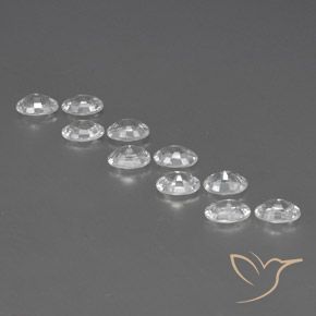 Shop natural 7.42ct クリアホワイト ジルコン gems, 楕円形, from カンボジア at GemSelect. In stock, global shipping!