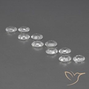 Shop natural 7.04ct ホワイト ジルコン gems, 楕円形, from カンボジア at GemSelect. In stock, global shipping!