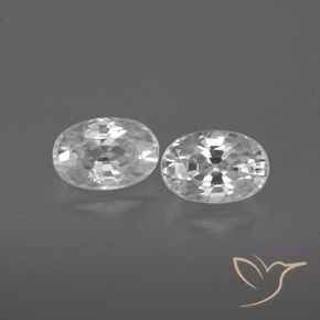 Shop natural 1.67ct ホワイト ジルコン gems, 楕円形, from カンボジア at GemSelect. In stock, global shipping!