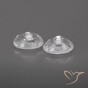Shop natural 1.67ct ホワイト ジルコン gems, 楕円形, from カンボジア at GemSelect. In stock, global shipping!