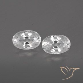 Shop natural 1.70ct ホワイト ジルコン gems, 楕円形, from カンボジア at GemSelect. In stock, global shipping!
