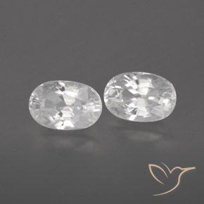 Shop natural 1.77ct ホワイト ジルコン gems, 楕円形, from カンボジア at GemSelect. In stock, global shipping!