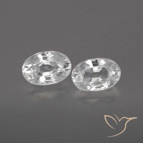 Shop natural 1.68ct ホワイト ジルコン gems, 楕円形, from カンボジア at GemSelect. In stock, global shipping!