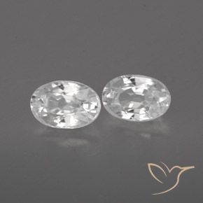 Shop natural 1.68ct ホワイト ジルコン gems, 楕円形, from カンボジア at GemSelect. In stock, global shipping!