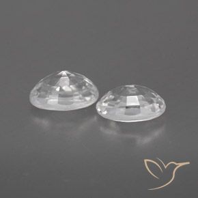 Shop natural 1.68ct ホワイト ジルコン gems, 楕円形, from カンボジア at GemSelect. In stock, global shipping!