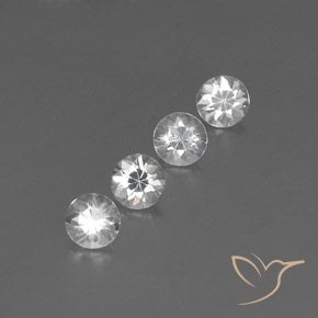 Shop natural 3.84ct ホワイト ジルコン gems, ラウンド, from カンボジア at GemSelect. In stock, global shipping!