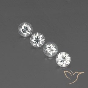 Shop natural 3.83ct ホワイト ジルコン gems, ラウンド, from カンボジア at GemSelect. In stock, global shipping!
