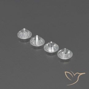 Shop natural 3.83ct ホワイト ジルコン gems, ラウンド, from カンボジア at GemSelect. In stock, global shipping!