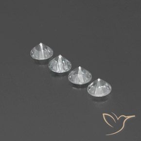 Shop natural 3.79ct ホワイト ジルコン gems, ラウンド, from カンボジア at GemSelect. In stock, global shipping!