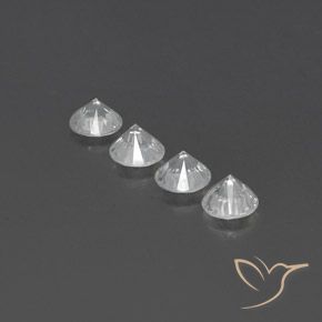 Shop natural 3.74ct ホワイト ジルコン gems, ラウンド, from カンボジア at GemSelect. In stock, global shipping!