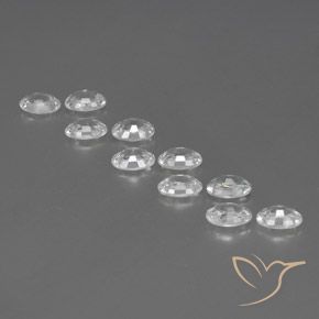Shop natural 7.14ct ホワイト ジルコン gems, 楕円形, from カンボジア at GemSelect. In stock, global shipping!
