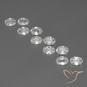 Shop natural 6.66ct ホワイト ジルコン gems, 楕円形, from カンボジア at GemSelect. In stock, global shipping!