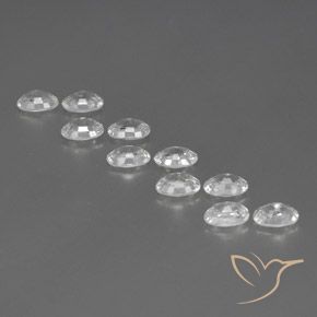 Shop natural 7.45ct ホワイト ジルコン gems, 楕円形, from カンボジア at GemSelect. In stock, global shipping!