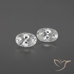 Shop natural 1.74ct ホワイト ジルコン gems, 楕円形, from カンボジア at GemSelect. In stock, global shipping!