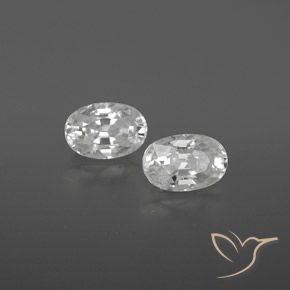 Shop natural 1.74ct ホワイト ジルコン gems, 楕円形, from カンボジア at GemSelect. In stock, global shipping!