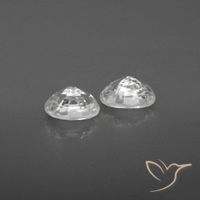 Shop natural 1.74ct ホワイト ジルコン gems, 楕円形, from カンボジア at GemSelect. In stock, global shipping!
