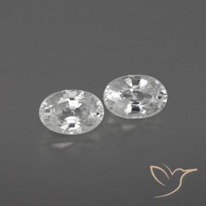 Shop natural 1.67ct ホワイト ジルコン gems, 楕円形, from カンボジア at GemSelect. In stock, global shipping!