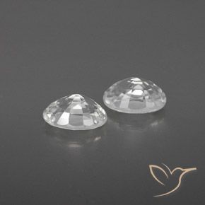 Shop natural 1.66ct ホワイト ジルコン gems, 楕円形, from カンボジア at GemSelect. In stock, global shipping!