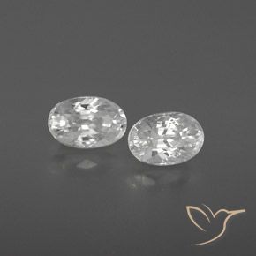 Shop natural 1.74ct ホワイト ジルコン gems, 楕円形, from カンボジア at GemSelect. In stock, global shipping!