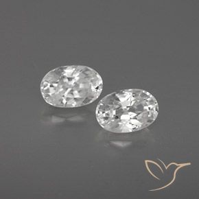 Shop natural 1.67ct ホワイト ジルコン gems, 楕円形, from カンボジア at GemSelect. In stock, global shipping!