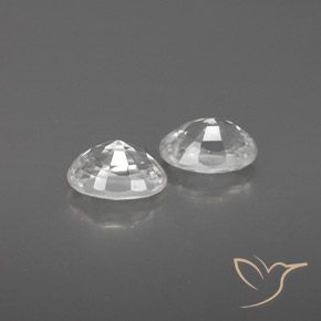 Shop natural 1.67ct ホワイト ジルコン gems, 楕円形, from カンボジア at GemSelect. In stock, global shipping!