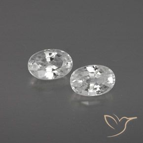Shop natural 1.68ct ホワイト ジルコン gems, 楕円形, from カンボジア at GemSelect. In stock, global shipping!