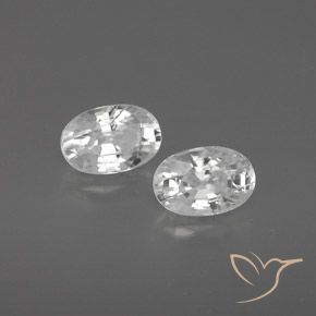 Shop natural 1.63ct ホワイト ジルコン gems, 楕円形, from カンボジア at GemSelect. In stock, global shipping!