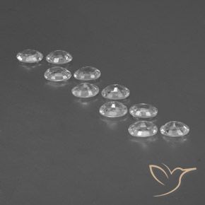 Shop natural 7.43ct ホワイト ジルコン gems, 楕円形, from カンボジア at GemSelect. In stock, global shipping!