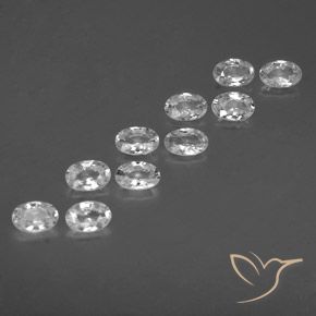 Shop natural 6.68ct ホワイト ジルコン gems, 楕円形, from カンボジア at GemSelect. In stock, global shipping!