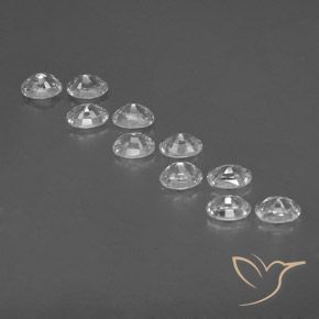 Shop natural 8.15ct ホワイト ジルコン gems, 楕円形, from カンボジア at GemSelect. In stock, global shipping!