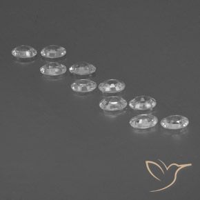 Shop natural 6.59ct ホワイト ジルコン gems, 楕円形, from カンボジア at GemSelect. In stock, global shipping!