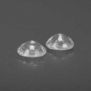 Shop natural 1.67ct ホワイト ジルコン gems, 楕円形, from カンボジア at GemSelect. In stock, global shipping!