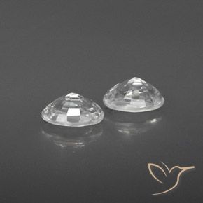 Shop natural 1.64ct ホワイト ジルコン gems, 楕円形, from カンボジア at GemSelect. In stock, global shipping!