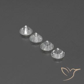Shop natural 3.64ct ホワイト ジルコン gems, ラウンド, from カンボジア at GemSelect. In stock, global shipping!