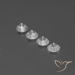 Shop natural 3.76ct ホワイト ジルコン gems, ラウンド, from カンボジア at GemSelect. In stock, global shipping!