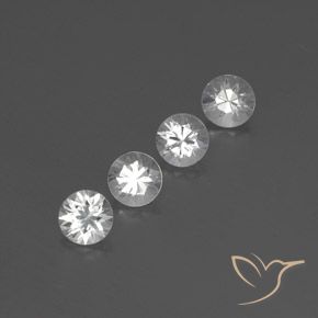 Shop natural 3.84ct ホワイト ジルコン gems, ラウンド, from カンボジア at GemSelect. In stock, global shipping!